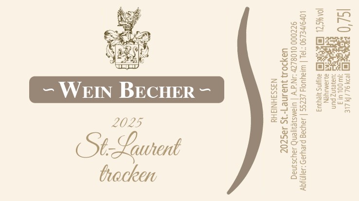 Produktbild von: <br>2025er St.-Laurent trocken 0,75l<br>